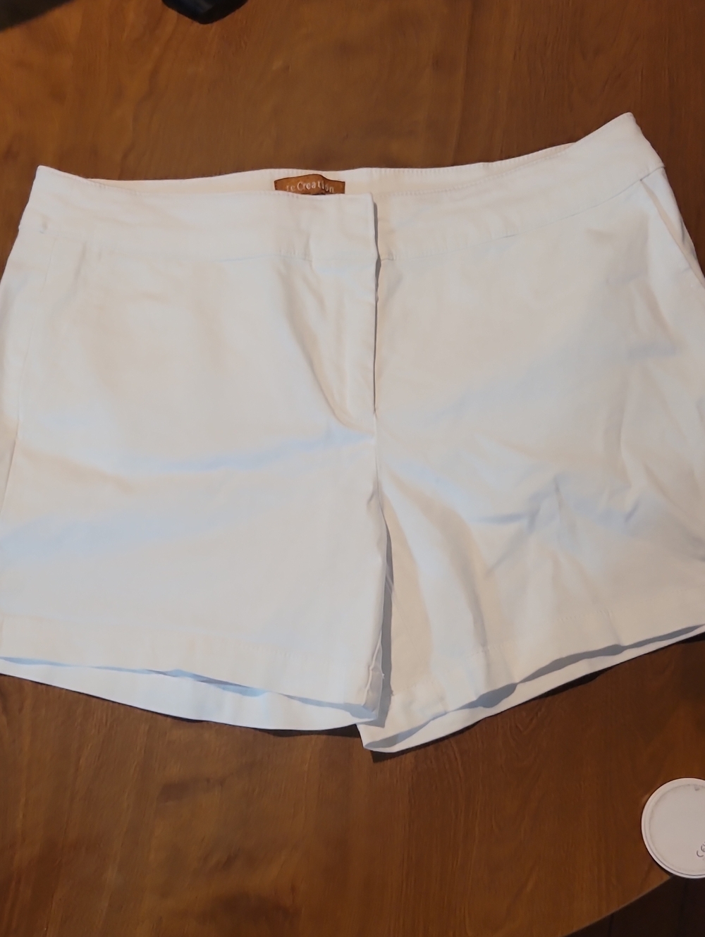 Classic White Women's Shorts